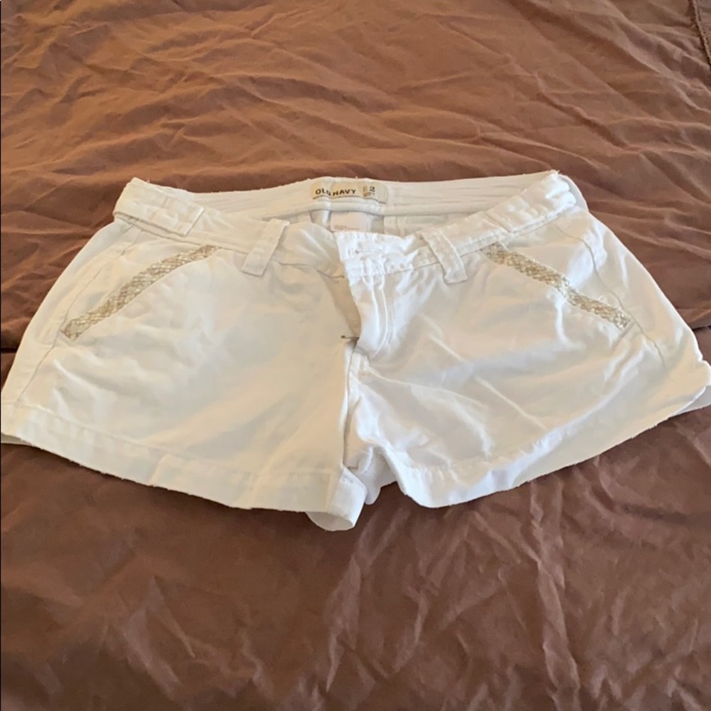White shorts